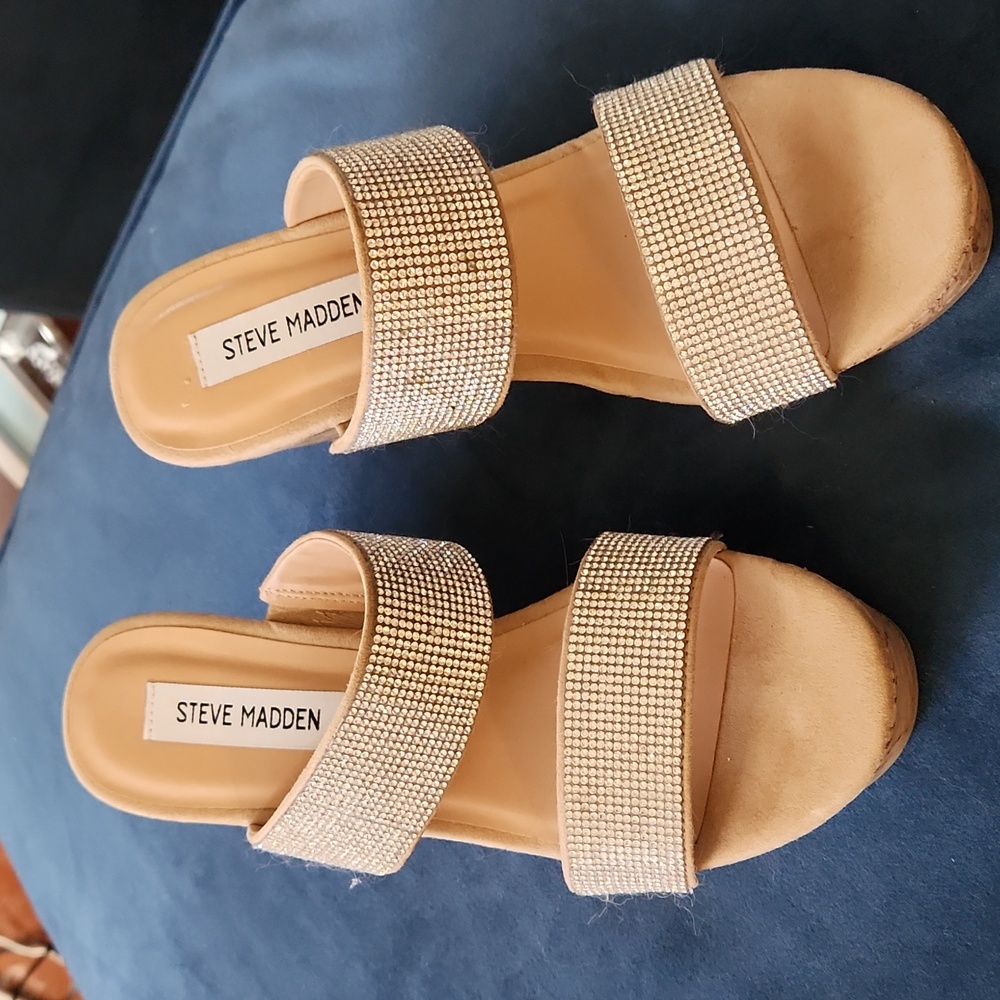 Sparkly wedges - never worn!